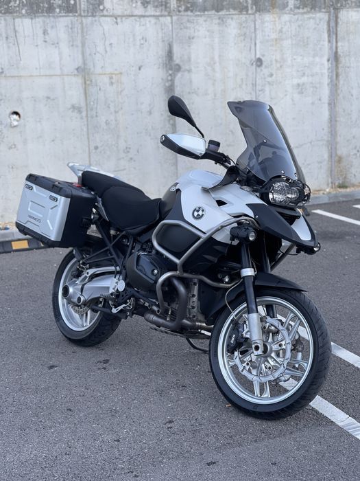 Bmw GS 1200 R ABS 2009 touring evacuare Akrapovic