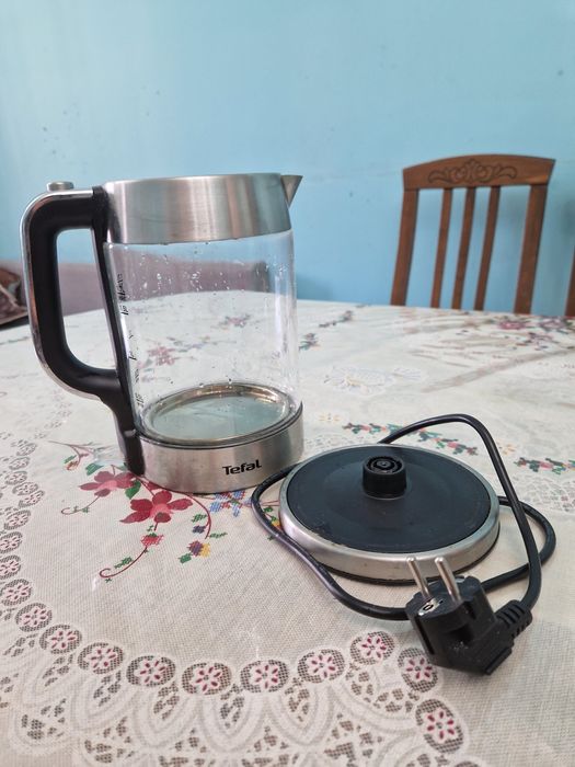 Электрочайник Tefal, 1.7л, стеклянный