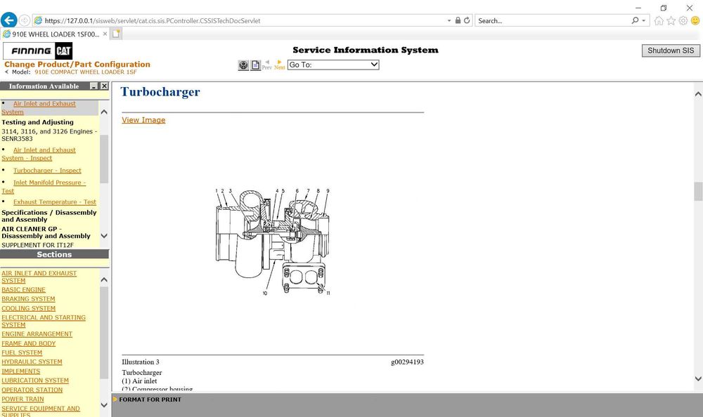 Instalare Caterpillar SIS CBT 2021.10 manuale, scheme catalog de piese