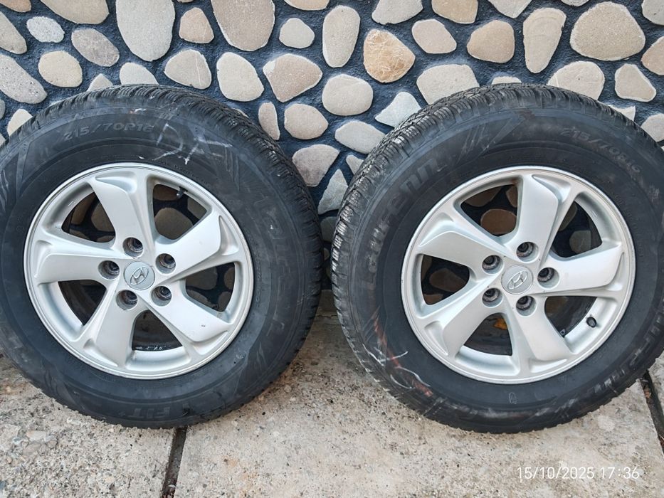 Jante r16 cu cauciucuri 215 70 R16 de iarna
