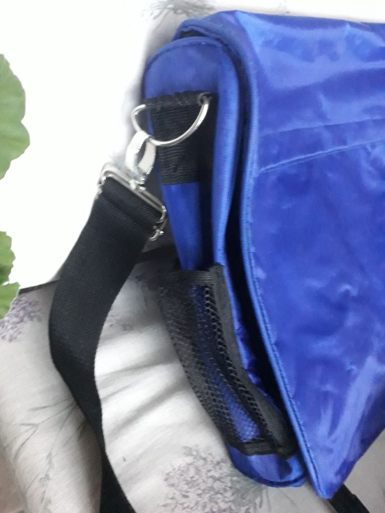 Синя Чанта за лаптоп