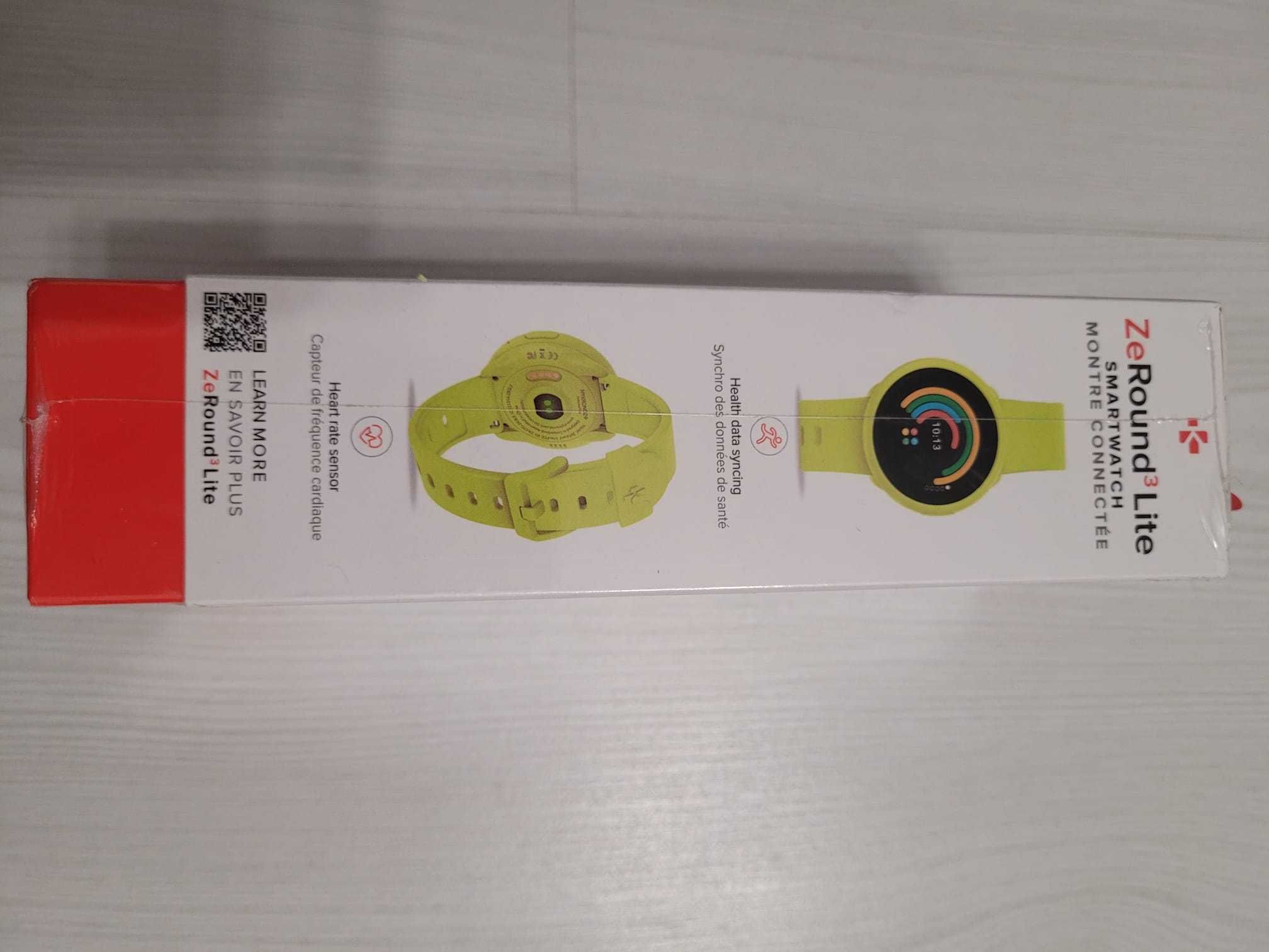 Ceas Smartwatch MyKronoz ZeRound 3 Lite, IP67, Optical HR, NOU 99 Lei