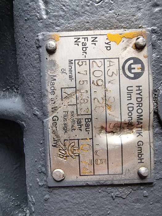 Pompa hidraulica centrala utilaje import