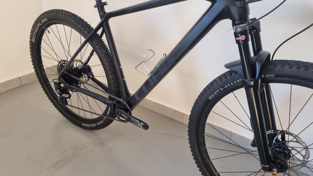 bicicleta carbon Cube Reaction on1