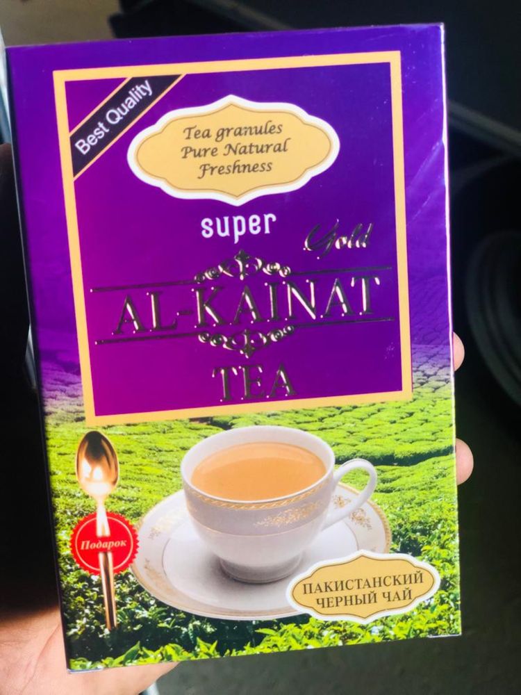 Пакистанский черный гранулированный чай Al-Kainat