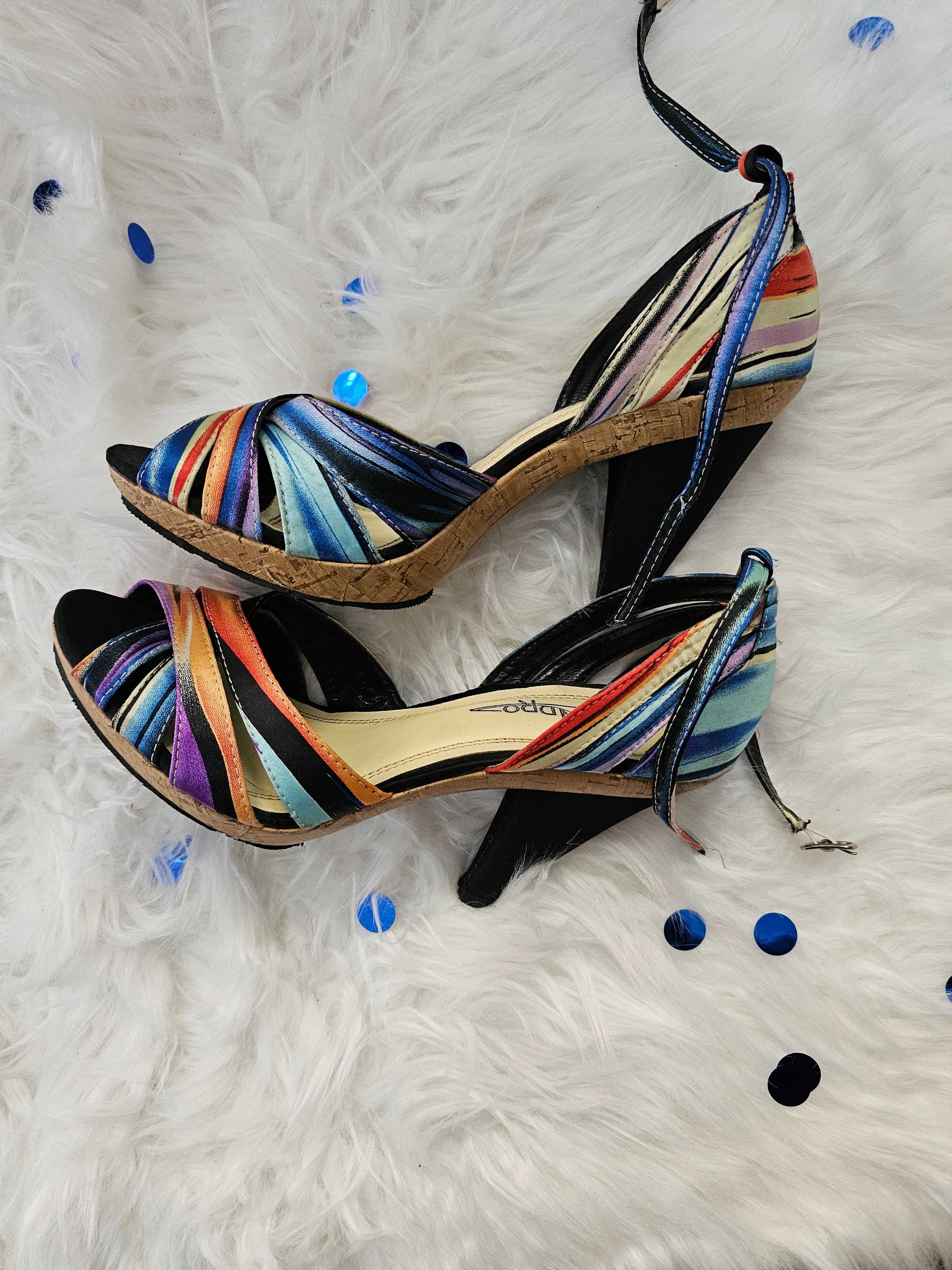 Sandale dama multicolor
