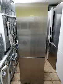 Иноксов комбиниран хладилник с фризер Сименс Siemens 2 години гаранция
