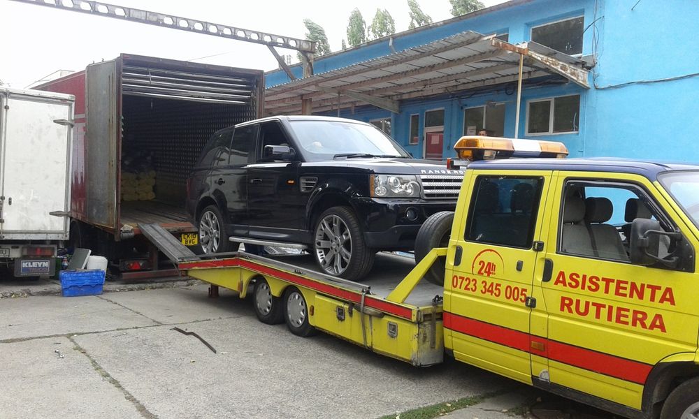 Asistenta rutieră tractari auto .vulcanizare mobila