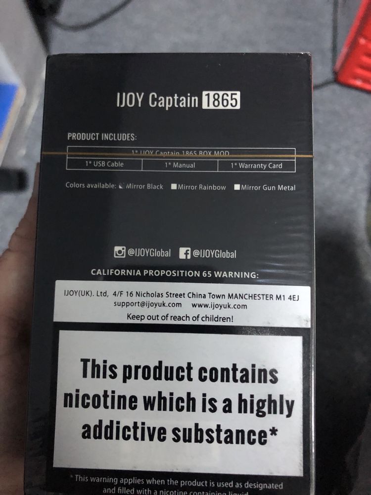 Mod iJoy Capitan 1865