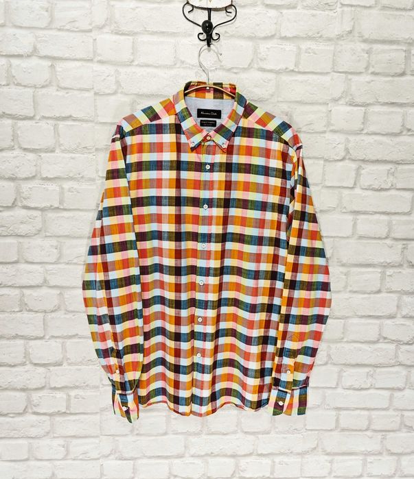 Massimo Dutti Оригинална мъжка риза размер L