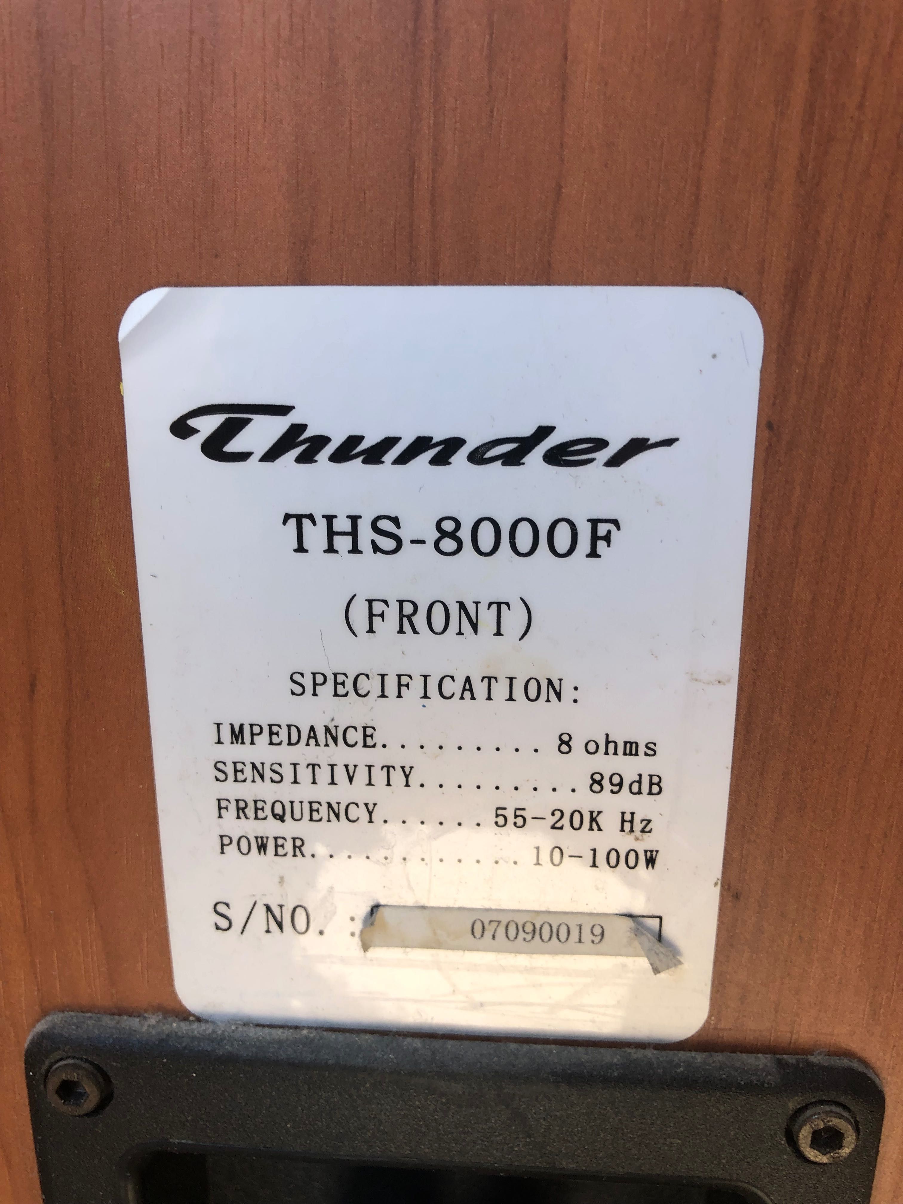 Тонколони Thunder