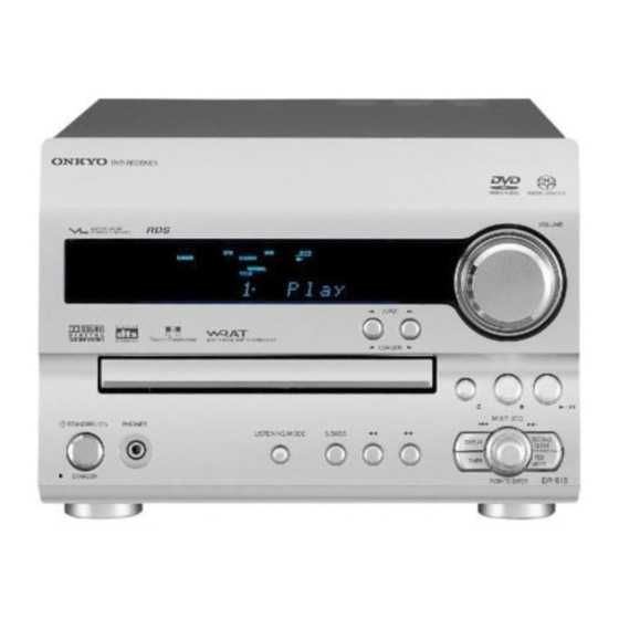 CD/DVD Receiver Onkyo DR-815, Scart, 18W, 4 Ohm | UsedProducts.Ro