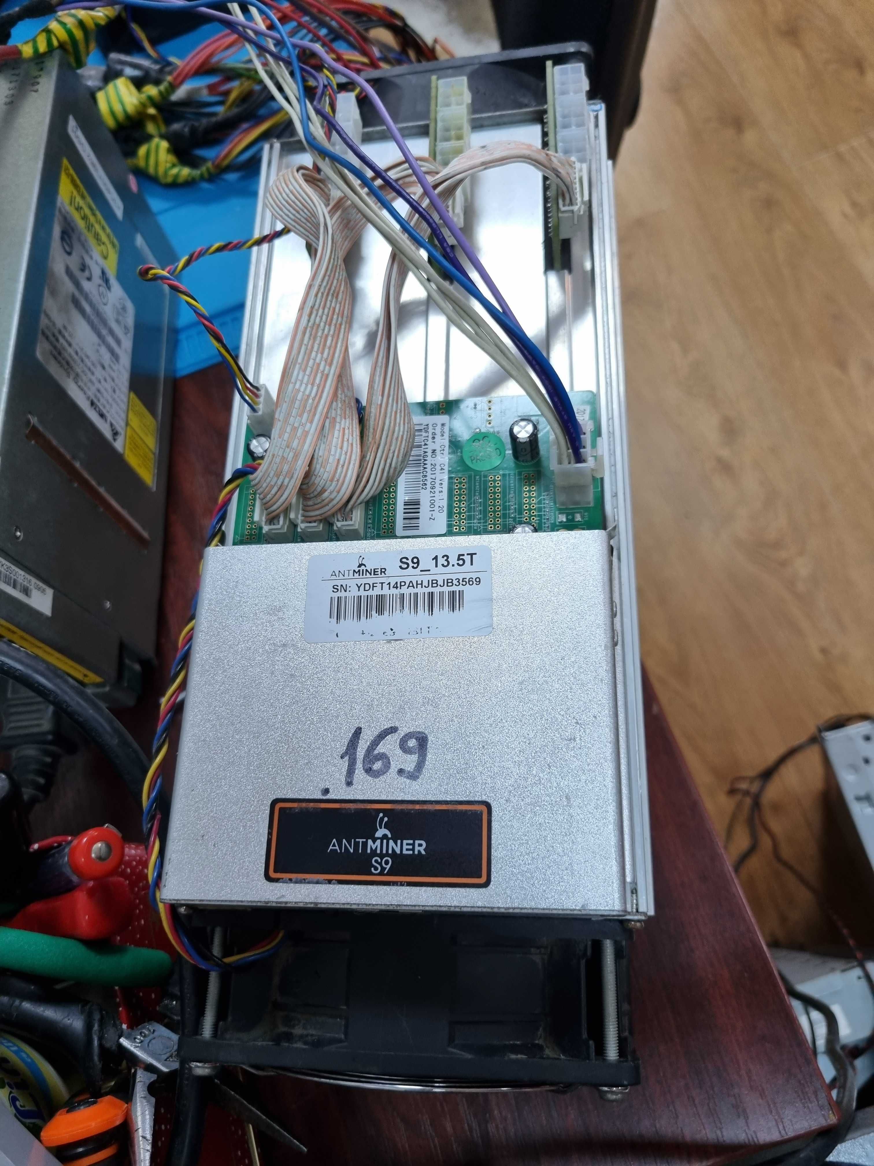 Antminer  S9, T9+, S9i , Bitmain , Bitcoin, cu proba