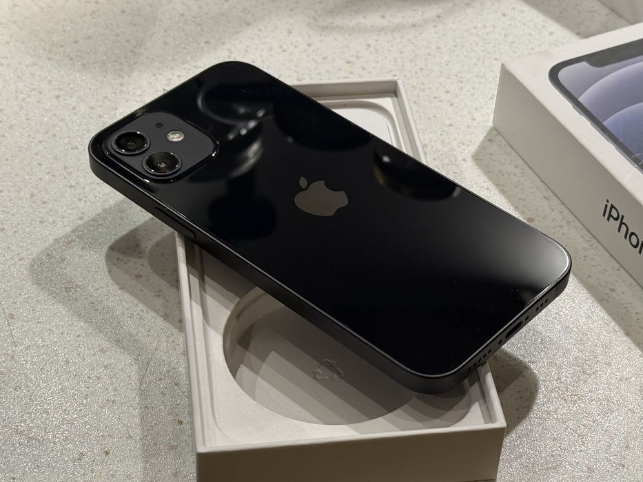 iPhone 12 Mini 256GB Black – Перфектен, 100% Батерия