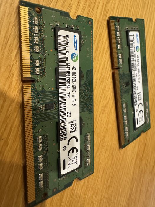 Vand RAM Laptop Samsung 4GB DDR3 1600MHz M471B5173DB0
