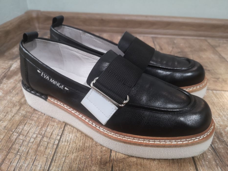 Eva Minge, обувки естествена кожа, номер 39