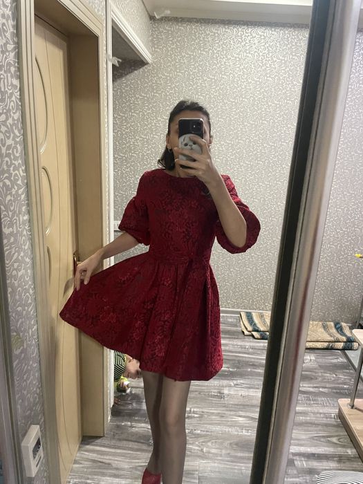 Платье вечернее кукольное