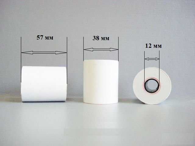 Термолента / Чековая лента /  Кассовая лента / Этике лента
