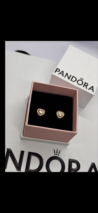 Пандора Pandora обеци