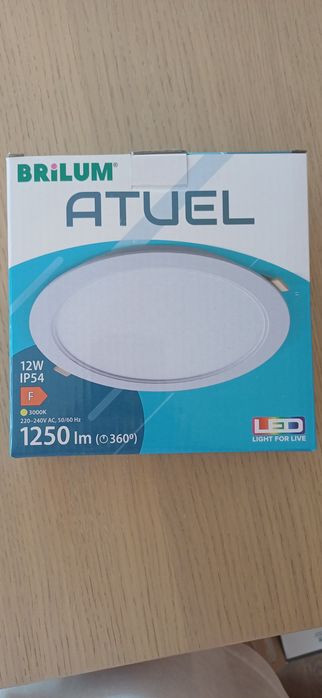 LED Лампа за окачен таван ATUEL LED 12W 230V 3000K 14,5 cм IP54