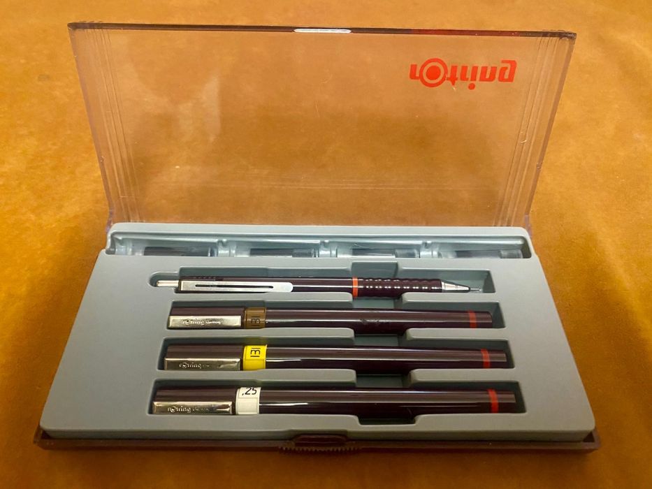 Trusa completa Rotring pt cartografie si desen tehnic