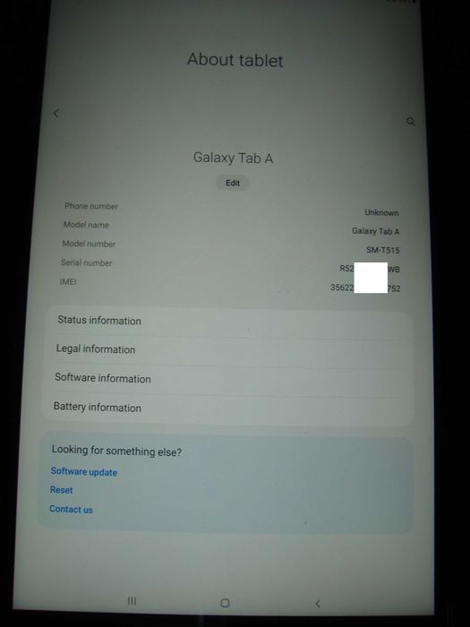 Tableta cu SIM 4G Samsung TAB A (2019) RAM 2Gb ROM 32Gb SM-T515 + husa