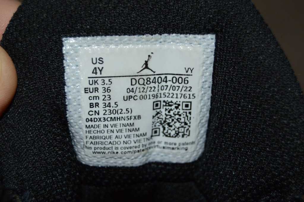 Ghete copii originale JORDAN Max Aura 4 nr. 36 piele