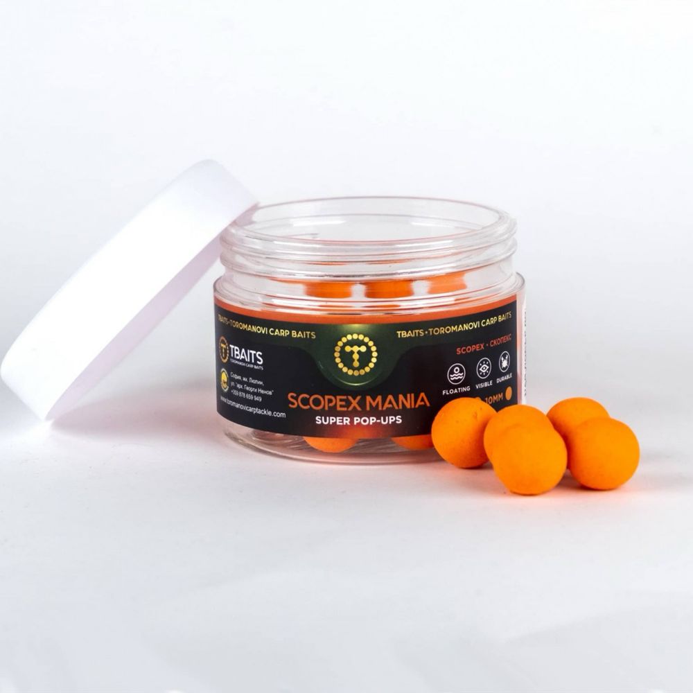 Плуващи топчета T-BAITS Super Pop Ups 10мм / 14мм