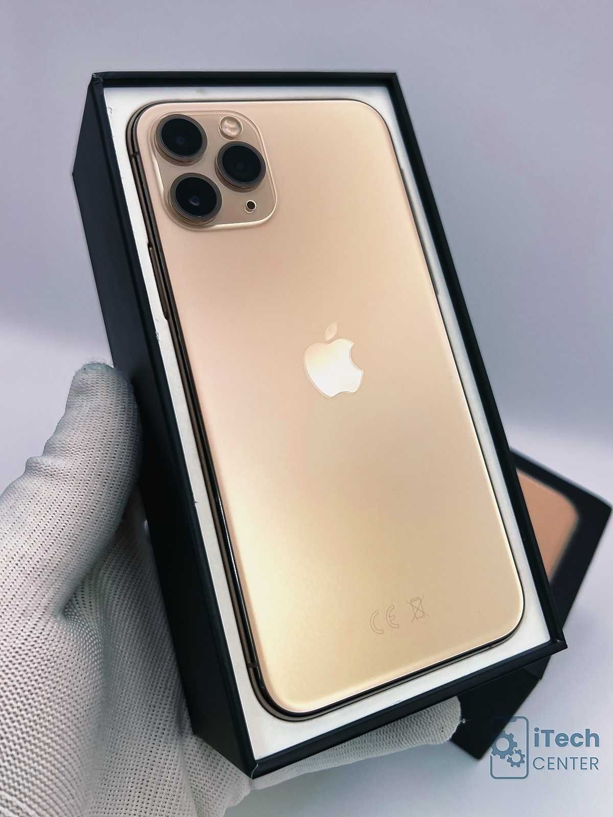 iPhone 11 PRO, 256GB, Gold, 100% батерия, КАТО НОВ, 1г. ГАРАНЦИЯ!