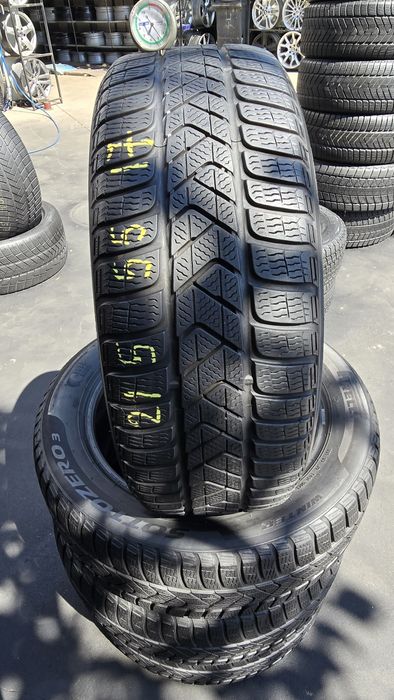 4 anvelope iarnă Pirelli 215/55/17 - transport gratuit