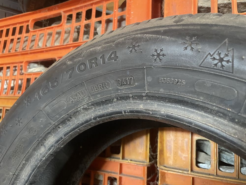 2бр. 165/70/14 Dunlop Winter Response – 7мм, DOT 2018