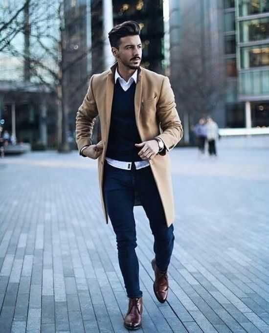 Palton slim M L XL premium SELECTED Home NOU lana moale camel