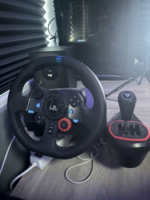 Logitech g29 и shifter thrustmaster th8s