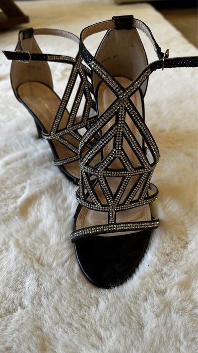 Sandale cu cristale