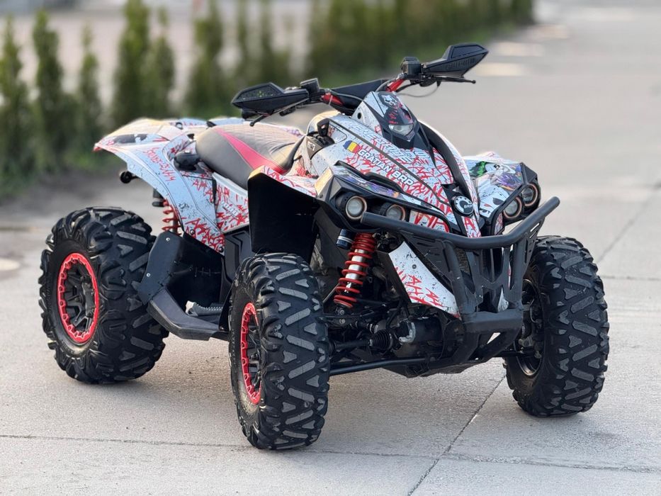 Vând Can am renegade G2 570XXC 2017 Înmatriculat/Servo/6900€neg!