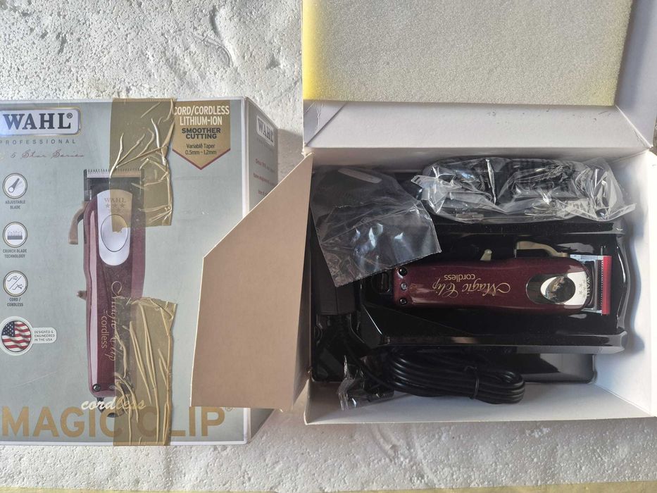 Masina Tuns Wahl Cordless Magic Clip Fara Fir