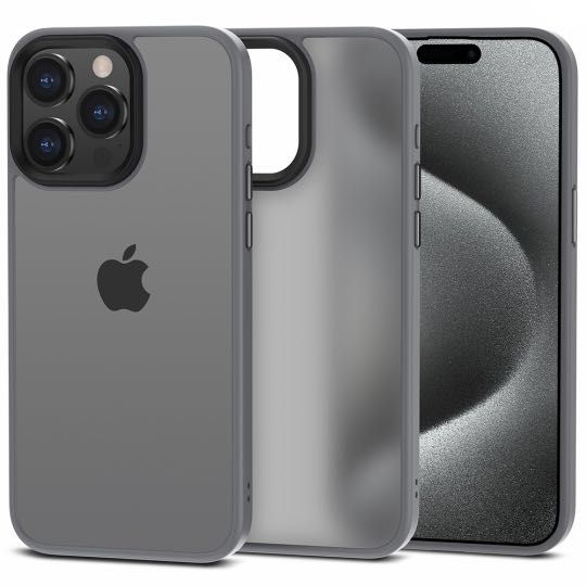 Tech-Protect Magmat кейс за iPhone 15 Pro/Max – Matte Titanium