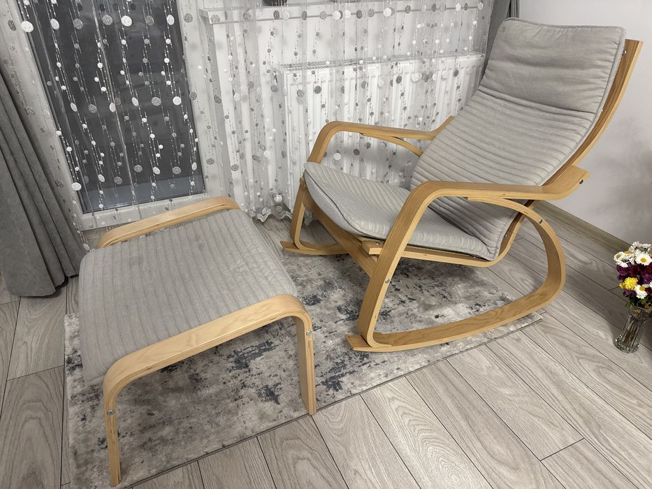 Balansoar ikea, cu saltea