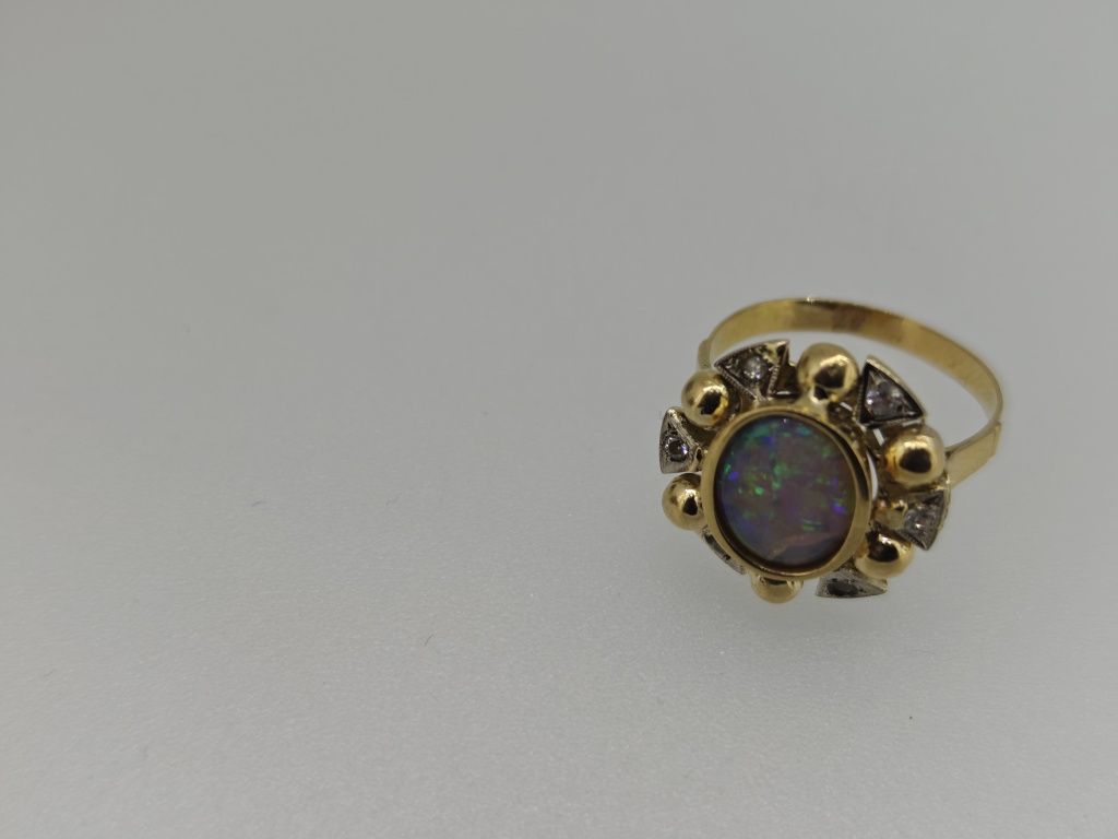 Inel vintage aur 18k 3.43gr (r)