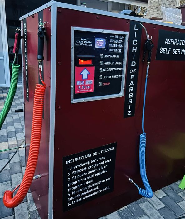 Automatizare Spalatorie  Self-Service Retehnologizare