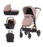 Детска количка 3в1 chipolino elite neon
