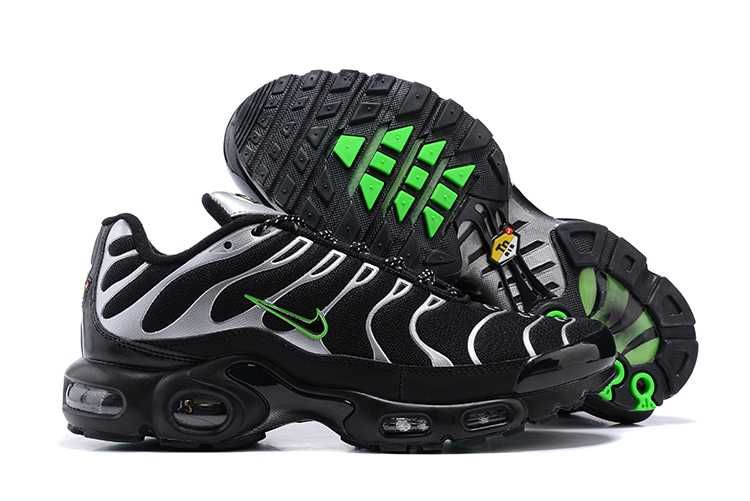 Мъжки маратонки Nike Air Max Plus Black Silver Green 41 до 44