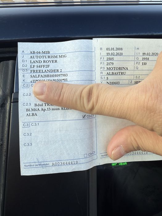 Vand Land Rover Freelander 2