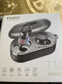 Casti Tozo T10 wireless, Bluetooth 5.0, extra bass, waterproof IPX8,