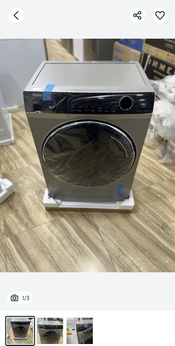 Haier 8kg kirmoshina sotiladi xolati yengi 1 oy ishlatilgan