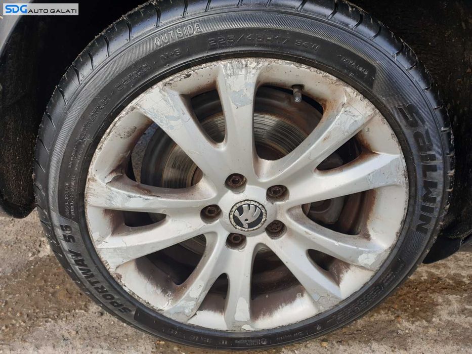 Set 4 Jante Roti Aliaj 225 45 17 R17 5x112 Skoda Superb 1 2002 - 2008 Cod sdgj17bss23