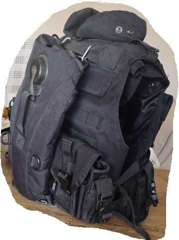 Airsoft тактическа жилетка черна