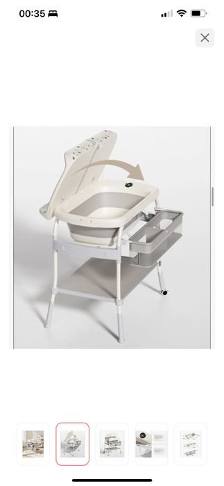 Продам 2в1 пеленальный стол с детской ванночкой