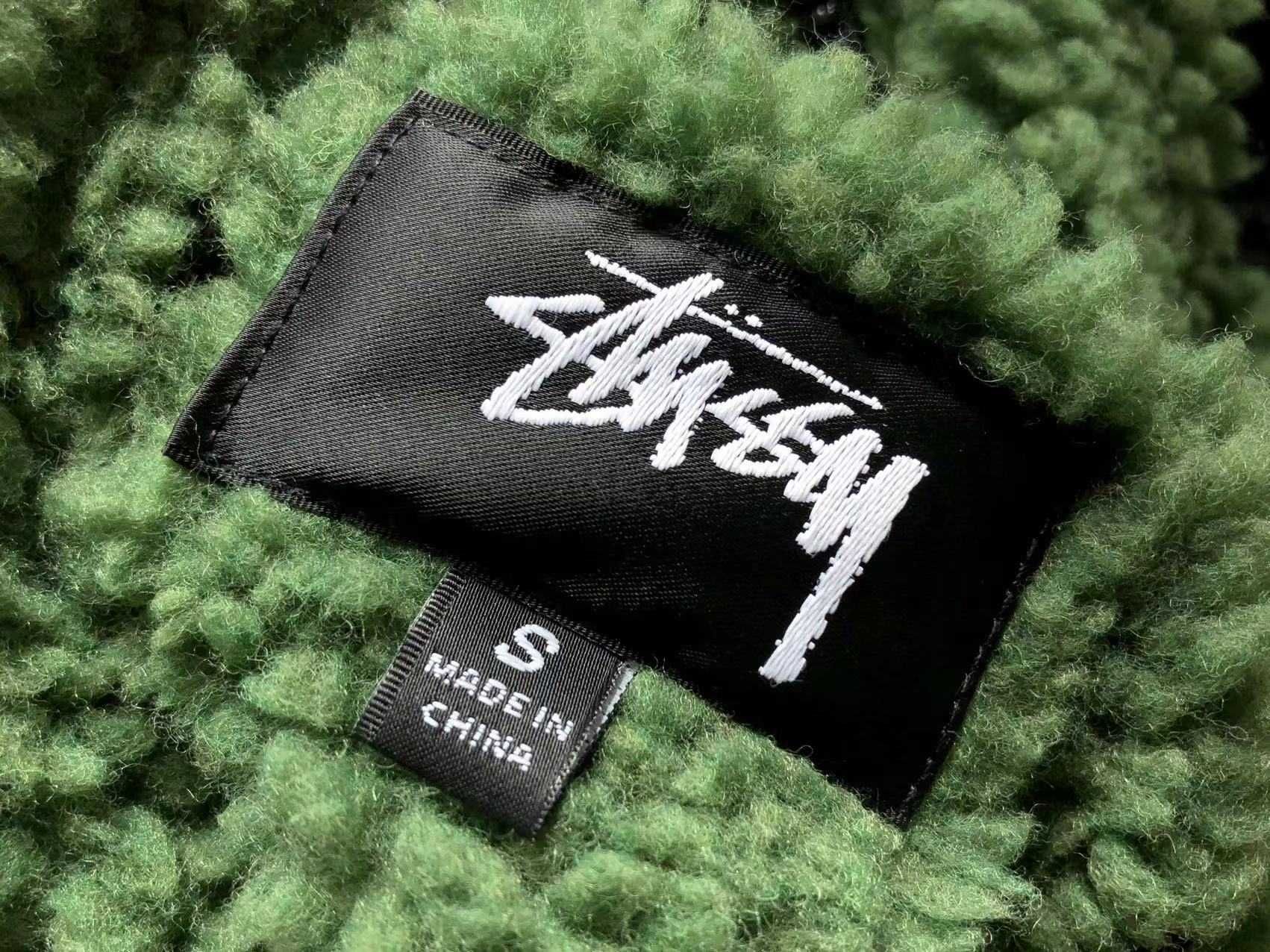 яке Stussy 8 ball Sherpa Reversible Jacket