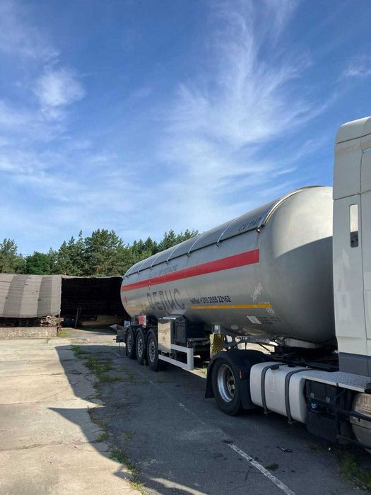Газовоз, полуприцеп. цистерна